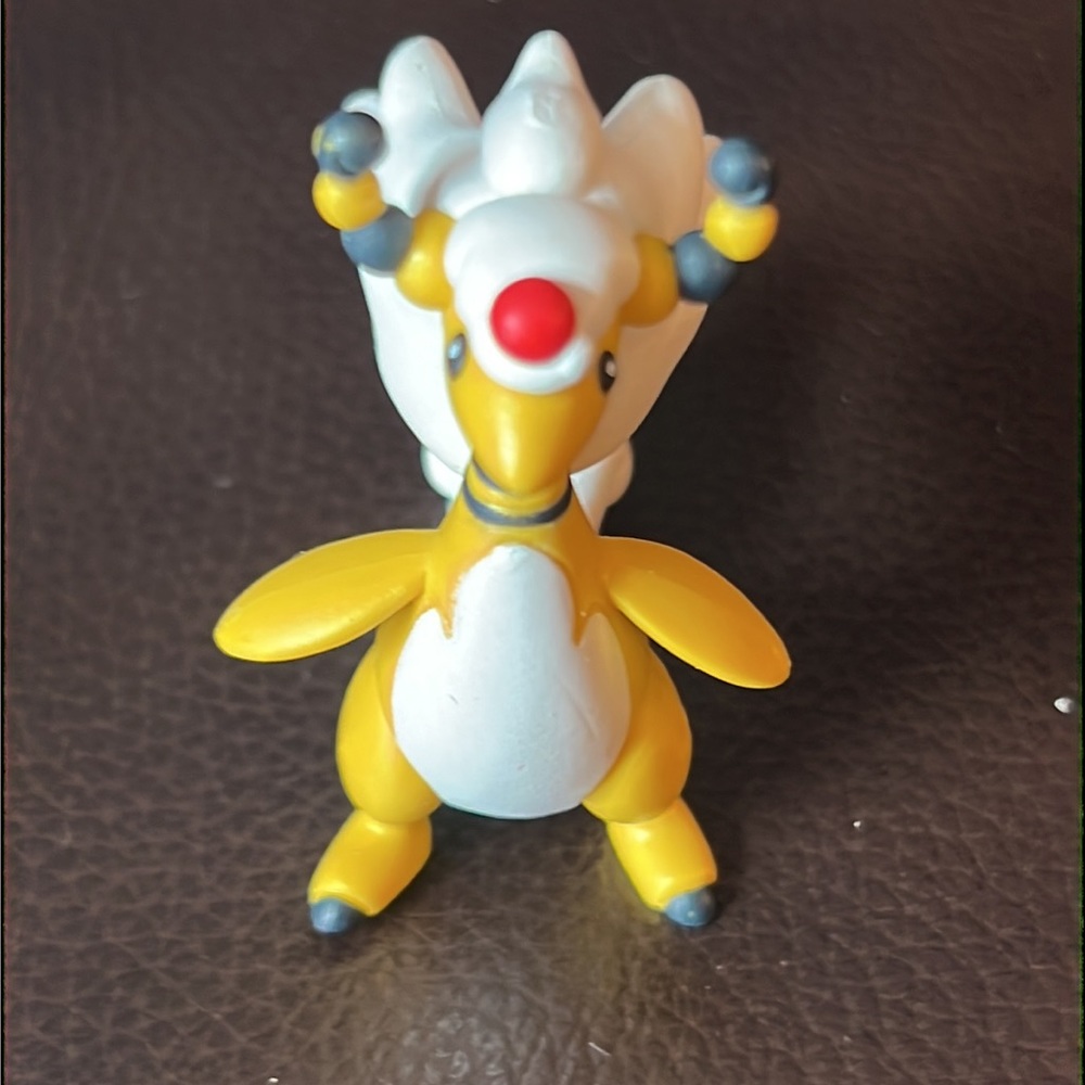 Authentic Pokemon Figure Mega Ampharos Gotta Catch Them All Nintendo TOMY